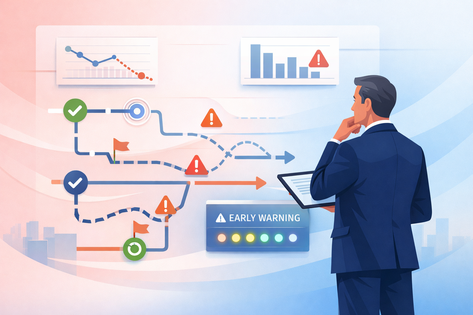 Predicting Execution Breakdowns – Early Visibility and Reinforcement for Leaders